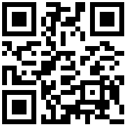 QR Code for the Club Classique Denim Blue Unisex Fleece Bathrobe - Medium