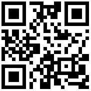 QR Code for the Zoku Clear Water Bottle, 600ml - Aqua Dot