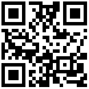 QR Code for the Zoku Clear Water Bottle, 600ml - Green Leaf
