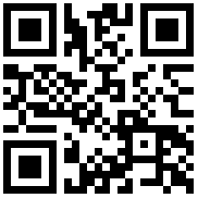QR Code for the Printworks Pocket Notebook - Blue