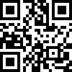 QR Code for the Amelia Jackson White Fluffy Bath Mat, 60cm x 100cm