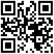 QR Code for the Alkaline Swirl Dinner Candle Holder - Black