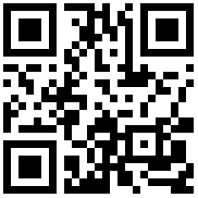 QR Code for the PME Happy Birthday Sparkly Candle - Light Blue