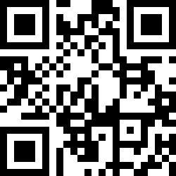 QR Code for the Alkaline Chunky Terrazzo Square Coasters, Set of 2 - Cyber Lime