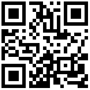 QR Code for the Halo Dish Covers African Flowers Cotton Tea Towel - Midnight Blue