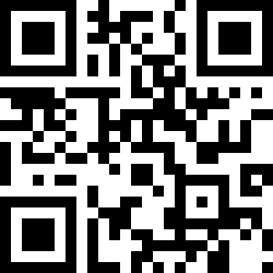 QR Code for the India Ink Mandala Orange Tablecloth - 6-Seater