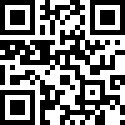 QR Code for the Mushie Square Dinner Plate - Cloud