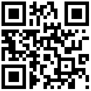 QR Code for the Thread Office Blue Swirl Glass Vase