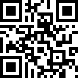 QR Code for the Thandana Bougie Laminated Fabric Vanity Bag - Linear Preppy