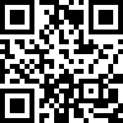 QR Code for the Thandana Laminated Fabric Makeup Bag - Cheetah White