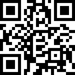 QR Code for the Thandana Laminated Fabric Pouch - Cheetah White