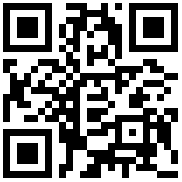 QR Code for the Thandana Laminated Fabric Pouch - Cheetah White