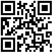 QR Code for the Thread Office Hand-Painted Blue Jacobean Floral Ceramic Vase, 25cm