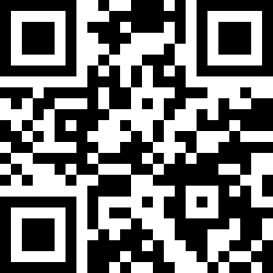 QR Code for the DSA Cotton Full Bib Apron - Black